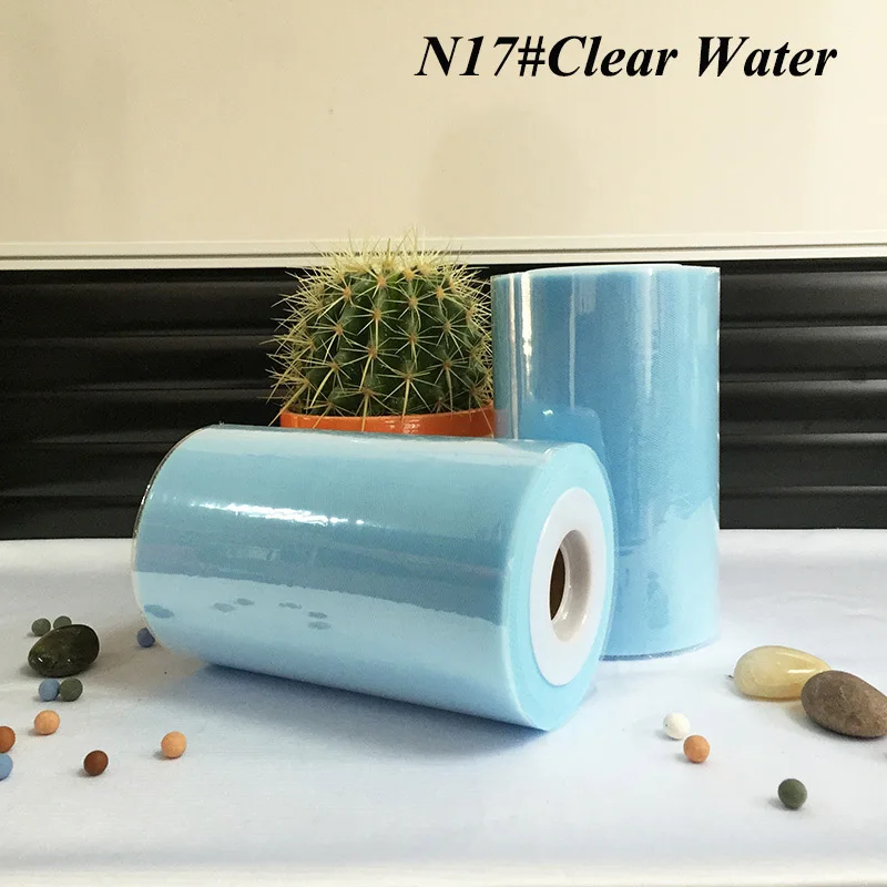 40 цветов нейлоновый тюлевый рулон 100 ярдов(также - Цвет: Clear Water