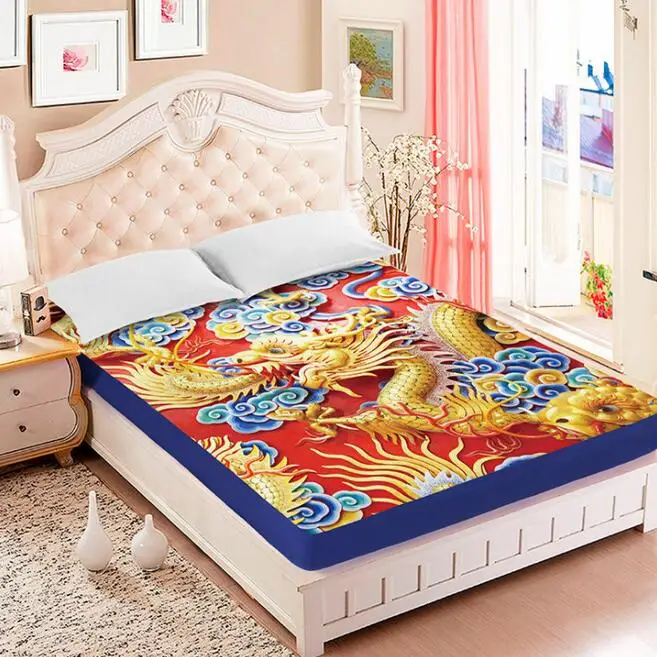 Anime ONE PIECE Sexy Cartoon Fitted Sheets with Elastic Band 120*200 150x200 180*200cm Mattress Cover Teen Adult Dorm Home Decor - Цвет: 11