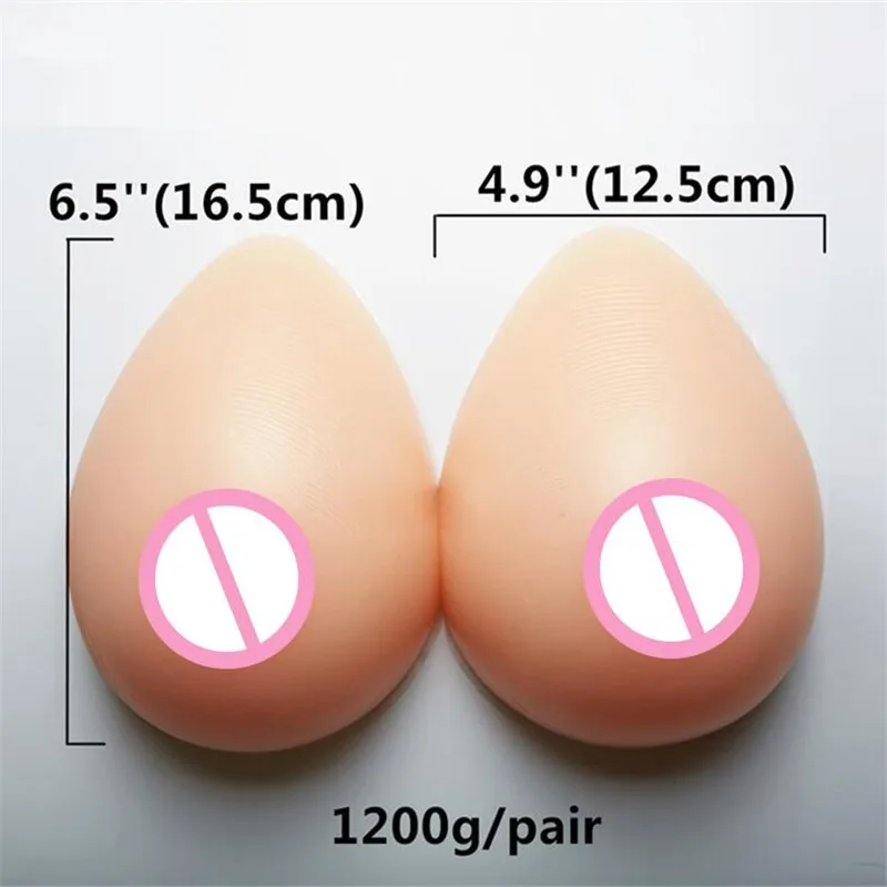 2020 горячая Распродажа 1200 г Искусственные Силиконовые груди формы мастэктомии