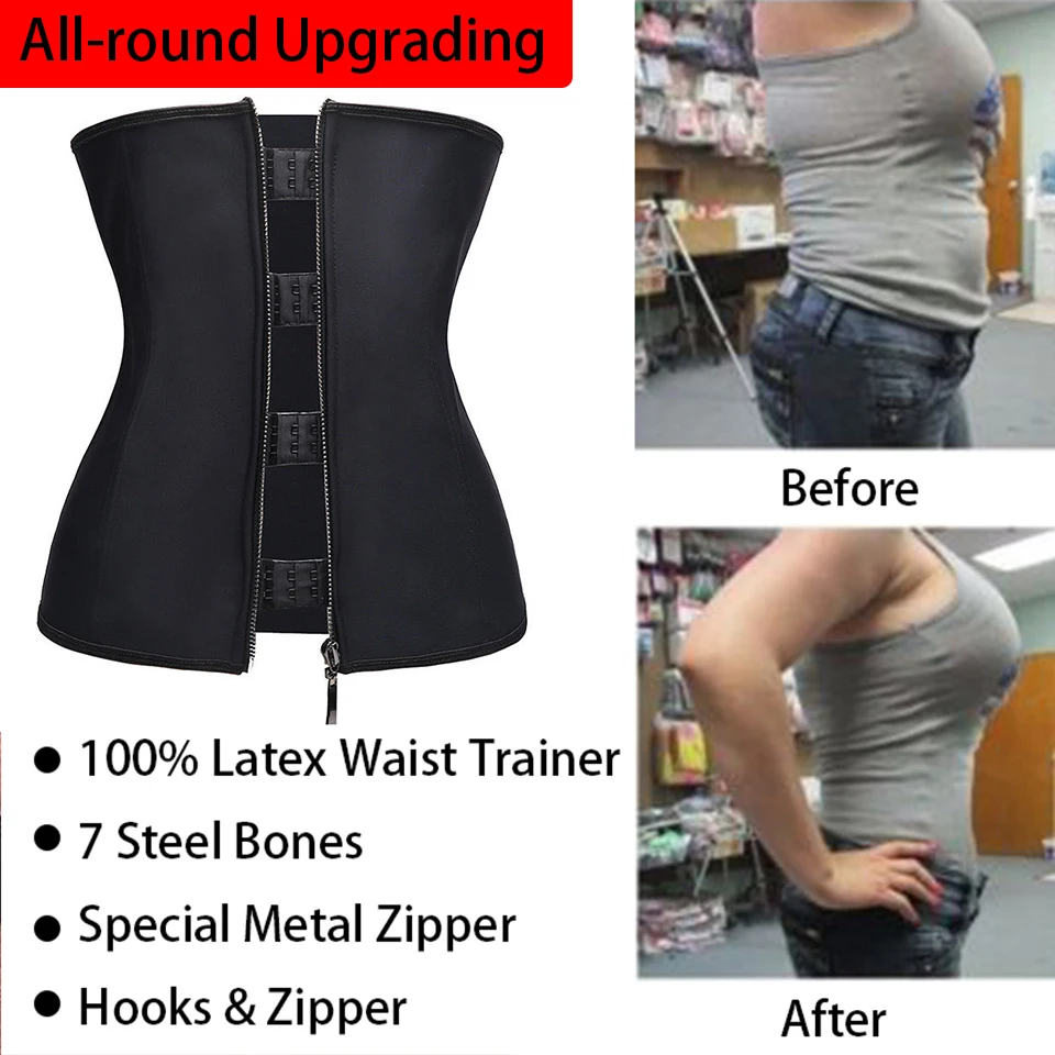 Талии тренер молния Для женщин Высокая Талия Body Shaper трусы Бесшовные