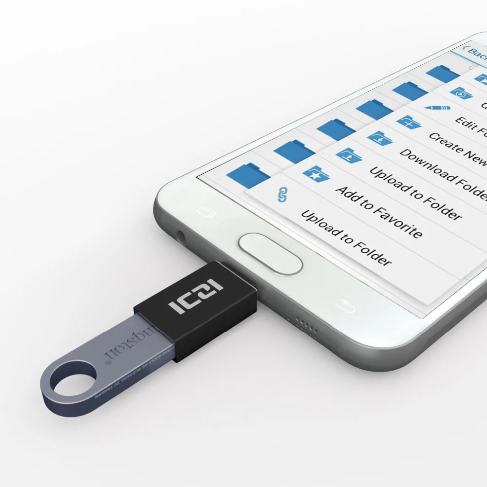ICZI 3 штуки Тип C папа USB 0 Женский OTG конвертер алюминиевый корпус позолоченный