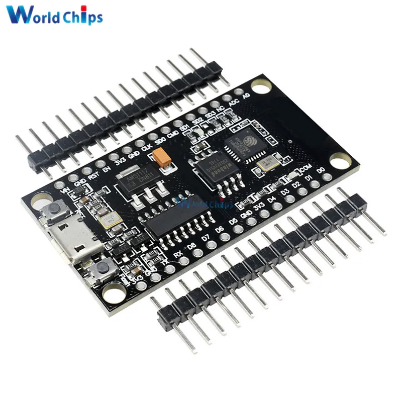 Беспроводной модуль NodeMcu v3 v2 ESP32 D1 Мини wifi макетная плата ESP8266 с антенной pcb и usb-портом ESP-12E CH340 CP2102 - Цвет: DIY V3