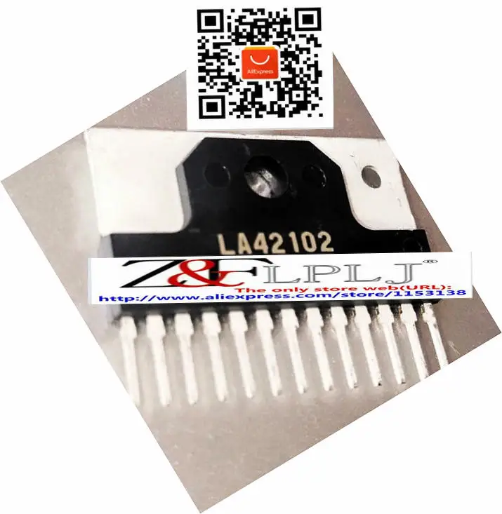 LA42102 LA 42102 монолитный ЛИНЕЙНЫЙ IC аудио выход для ТВ применение 10 Вт * 2ch усилитель