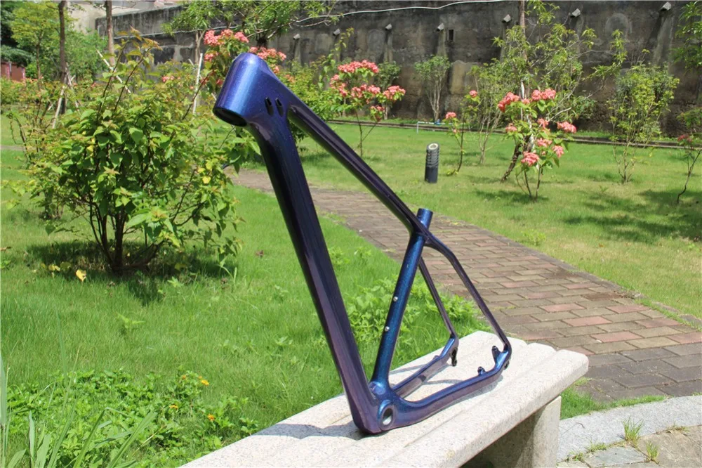 Spcycle Хамелеон цвет MTB горный рамы из углеродного волокна, T1000 29er 27,5 er 650B MTB карбоновые рамы BSA 73 мм 1" /17"/19"