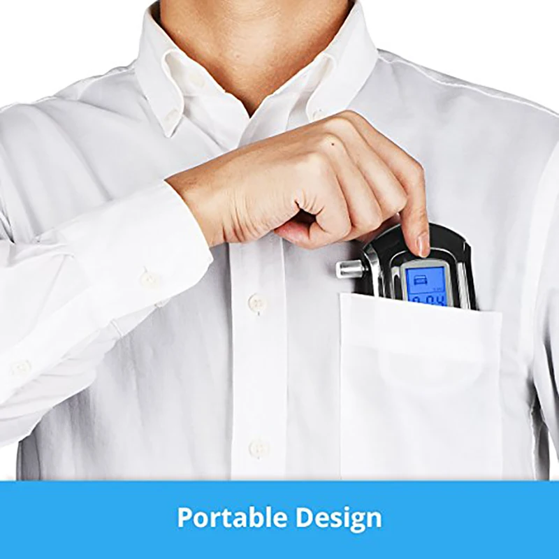 Тестер быстрого отклика цифровой детектор алкоголя Алкотестер домашний