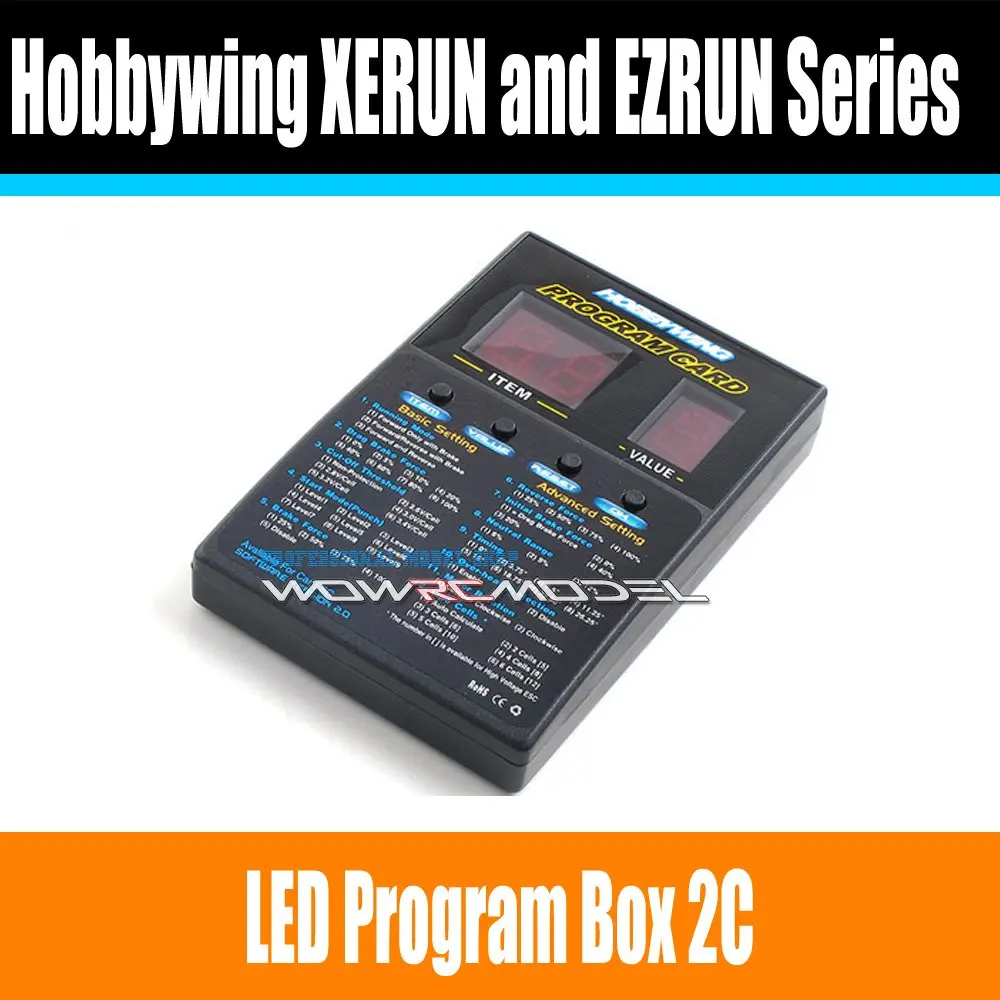 Автомобильная карта с дистанционным управлением Hobbywing светодиодная программная