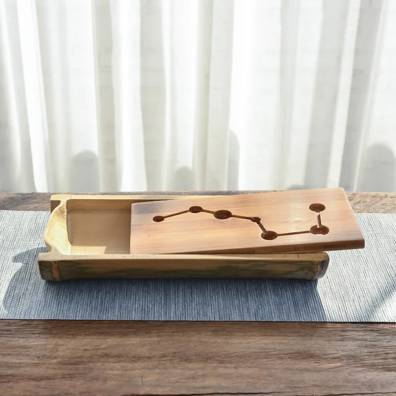 Bamboo tea tray TANGPIN прямоугольные бамбуковые чайные лотки из натурального бамбука чайная доска кунг-фу Настольный поднос для чая - Цвет: Bamboo tea tray