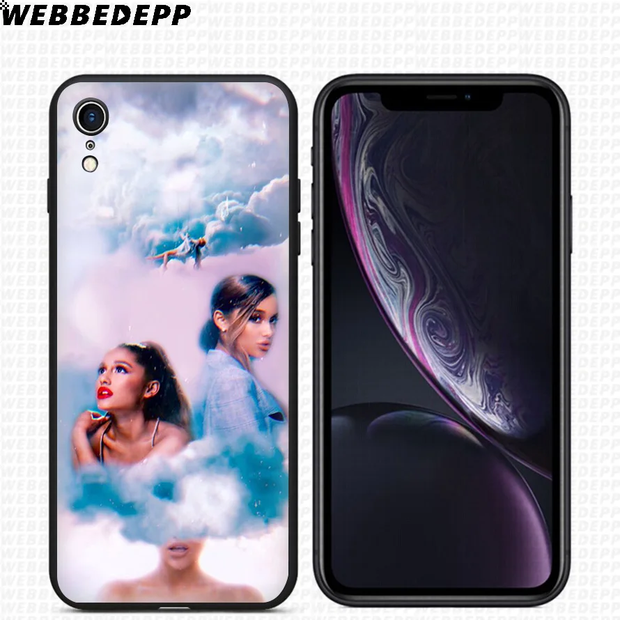 WEBBEDEPP Ariana Grande сексуальный мягкий силиконовый чехол для iPhone 11 Pro Xr Xs Max X или 10 8 7 6 6S