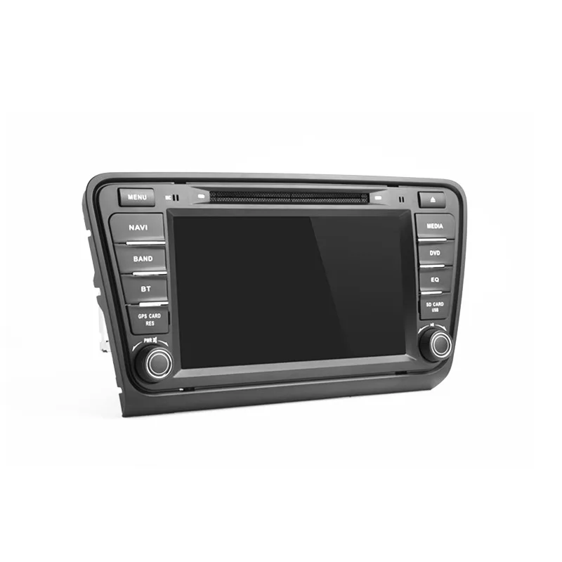 2 din Android 8 1 автомобильное радио dvd GPS навигация Мультимедиа для Sk oda Octavia 2014