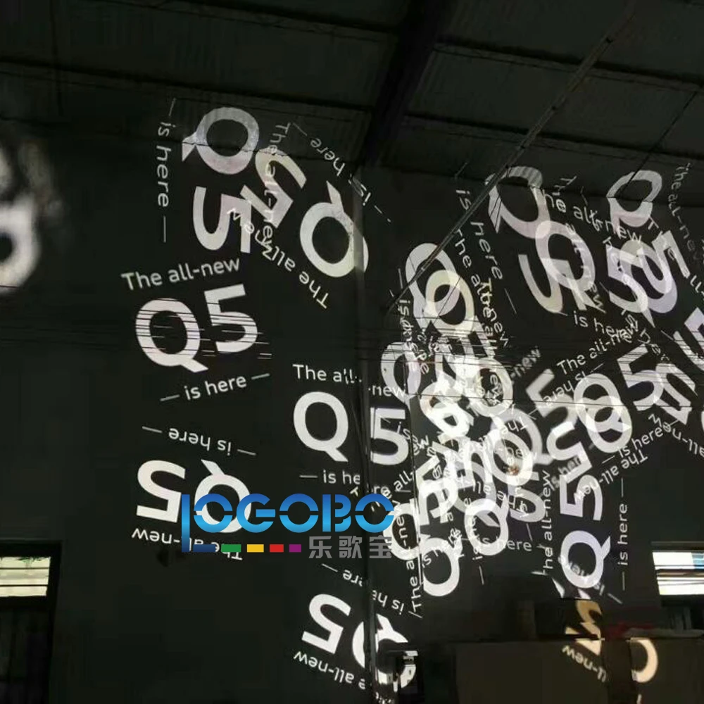 Новый 15 Вт светодиодный монограммный проектор Gobo для аренды или продажи
