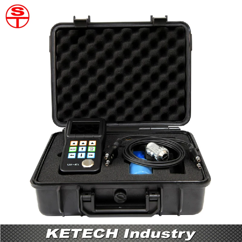 

A-SCAN+Through Coating Ultrasonic Color Display Thickness Gauge UM-4DL