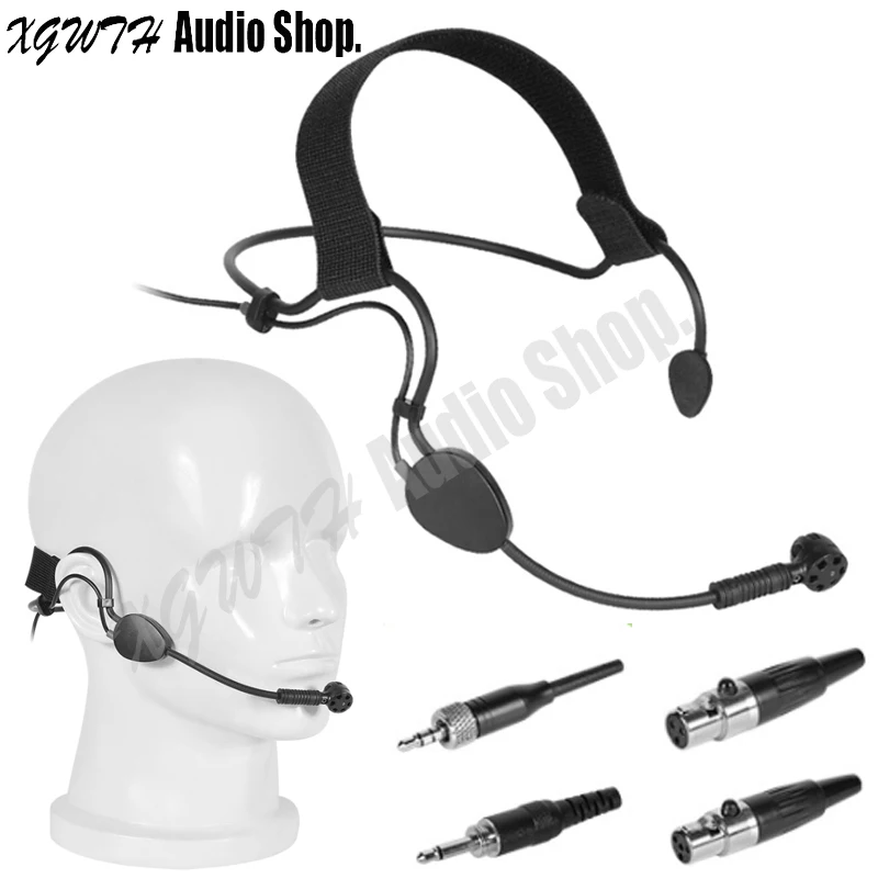 Конденсаторный микрофон ME3 гарнитура с микрофоном для AKG Shure Senheiser Audio Technica