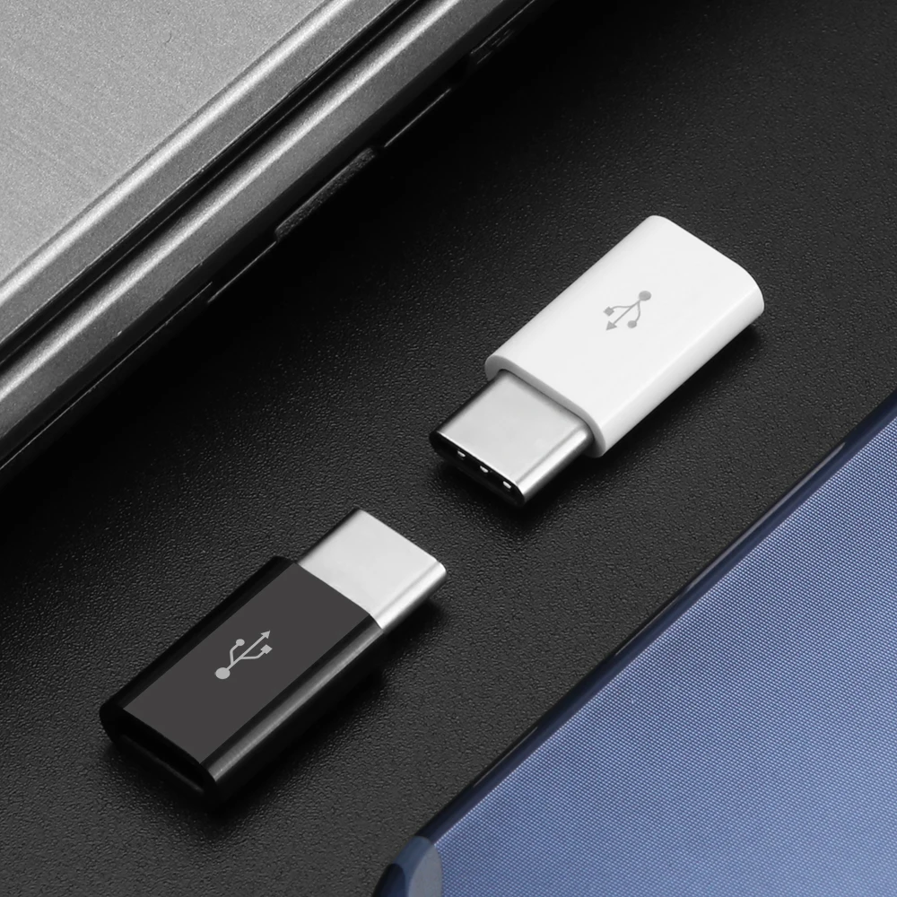 Адаптер USB Powstro с разъемом USB C на Micro USB кабель-конвертер type C адаптер USB 3,1 для Macbook samsung s8 huawei p10 p9 OTG адаптер