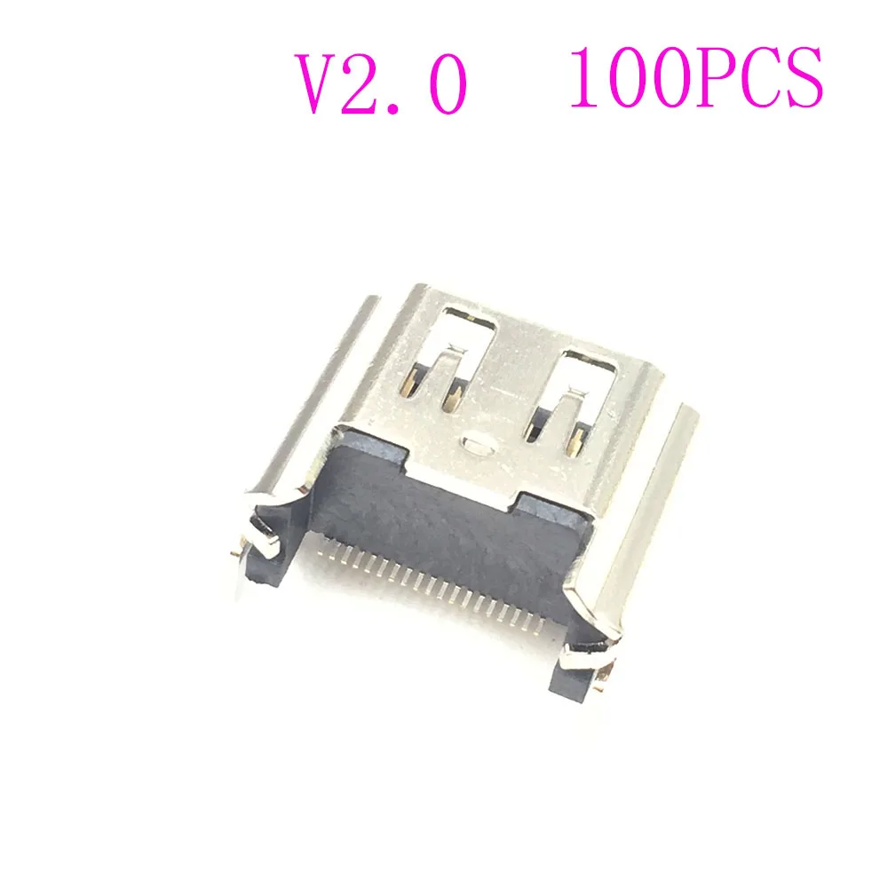 100 шт. Замена для Play станции 4 PS4 HDMI порт Гнездо разъема CUH-1001A CUH-1115A