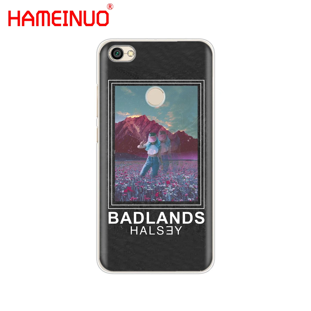 HAMEINUO Halsey чехол для телефона с текстом песни Badlands Xiaomi redmi 5 4 1 1s 2 3 3s pro PLUS note 4X 4A