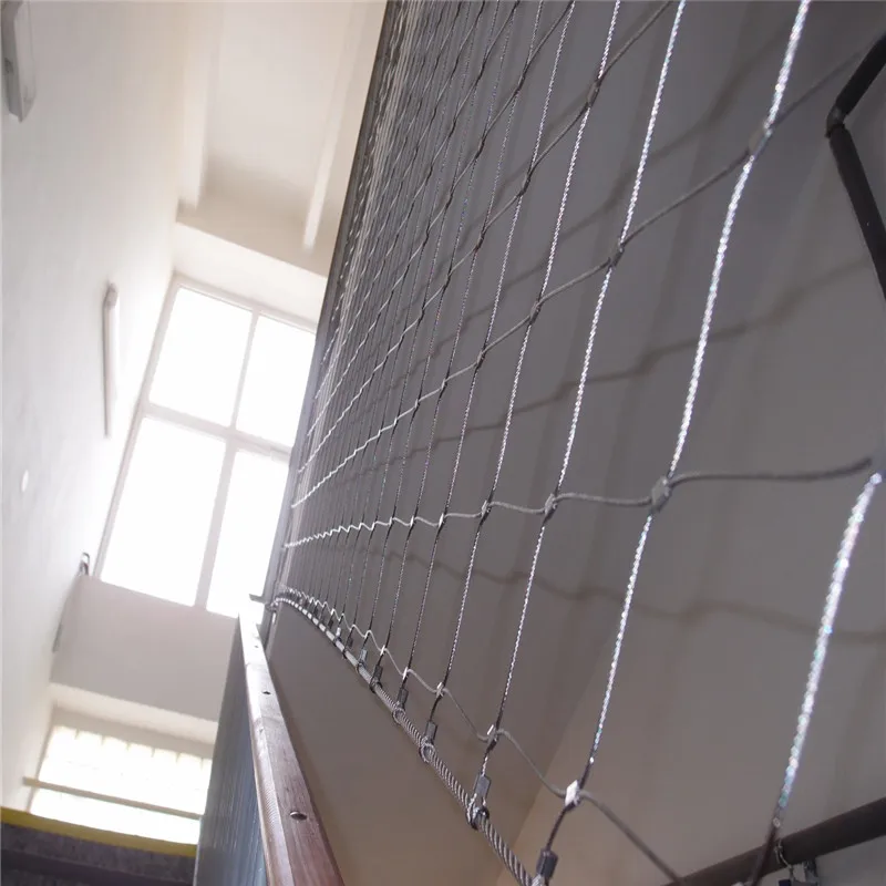 Домашний декор x tend inox Проволочная веревка сетка система перил для лестниц|system| |