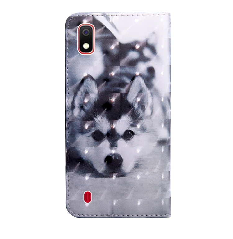 Чехол-книжка с пандой и кошкой для Etui samsung Galaxy A10 A30 A40 A50 A70 M10 M20 M30 S9, кожаный чехол-кошелек, чехол для телефона Couqe