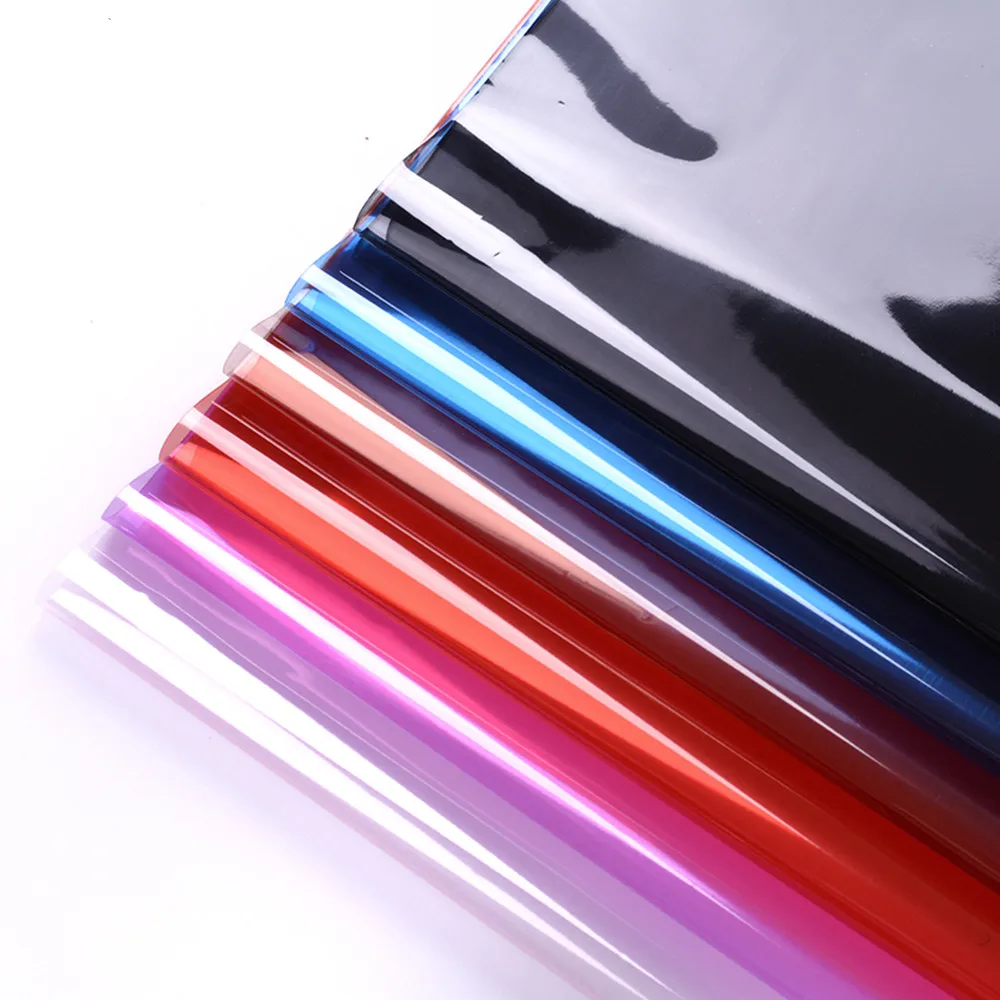 Упаковочная бумага для цветов Cellophane цветные прозрачные цветочные подарочные