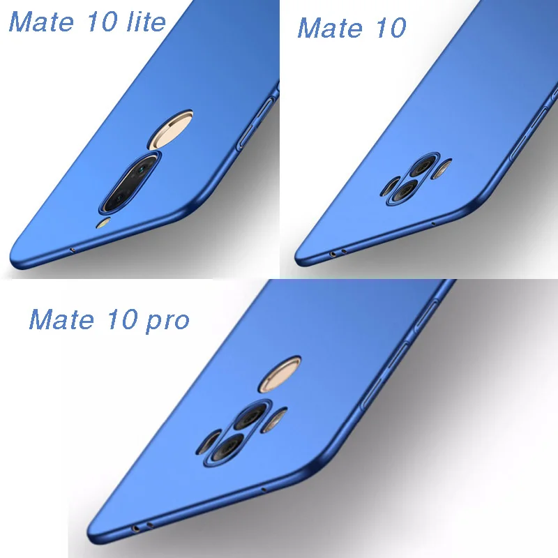 MSVII чехол для Huawei Mate 10 lite Роскошный Тонкий mate жесткий пластиковый huawei pro чехлы |