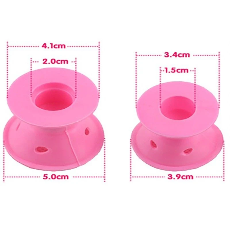 10 шт. многоразовые силиконовые щипцы для завивки волос|Бигуди| |