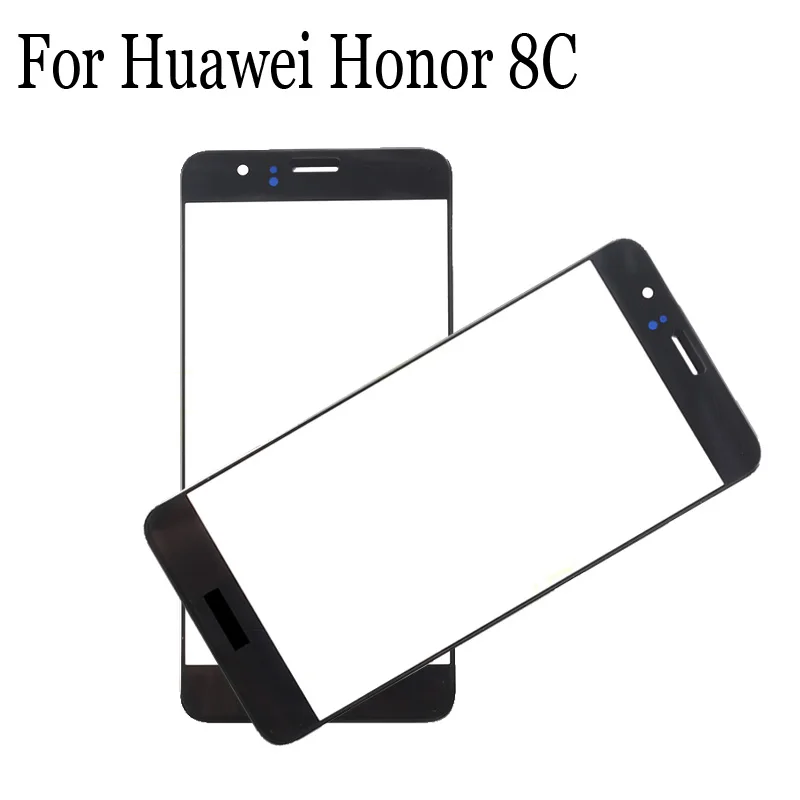 

Запасные части для Huawei Honor 8C 8 c сенсорный экран внешняя ЖК передняя панель экран Стеклянная крышка объектива Honor8 C без гибкого кабеля