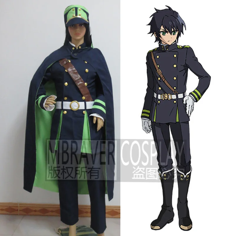 

Seraph of the End Owari no Serafu Yuichiro Hyakuya Uniform Cosplay Costume