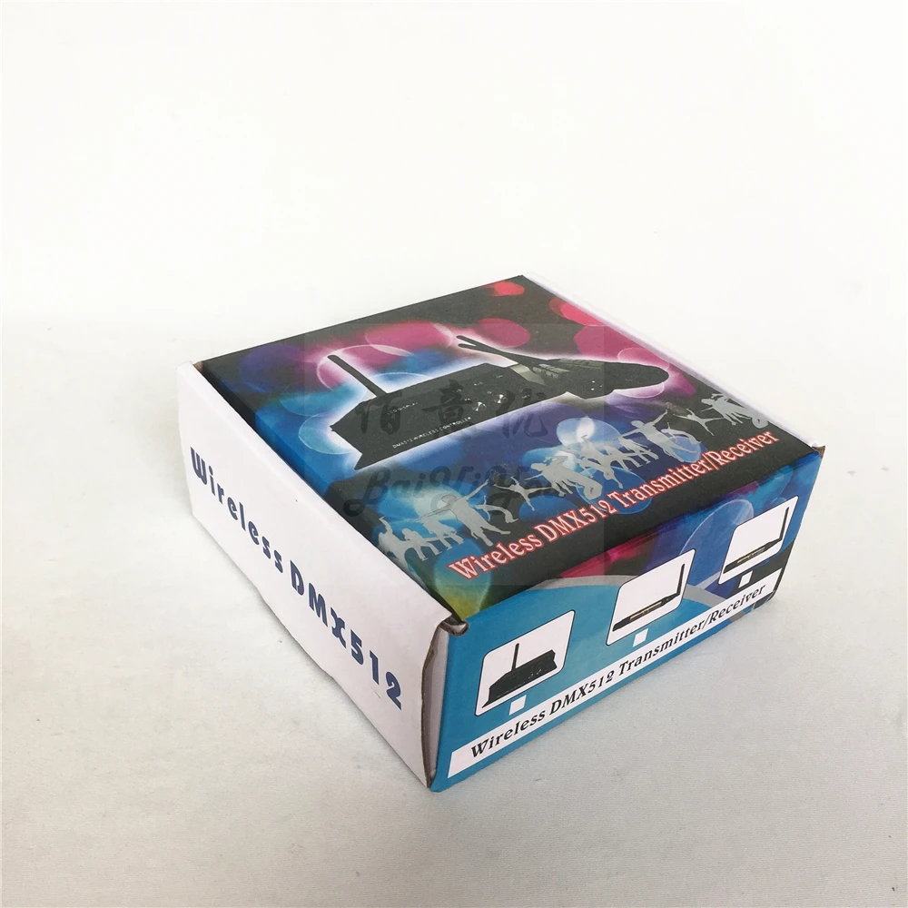 1X DHL 2 4G беспроводной DMX 512 передатчик и приемник в 1 контроллер Ретранслятор с