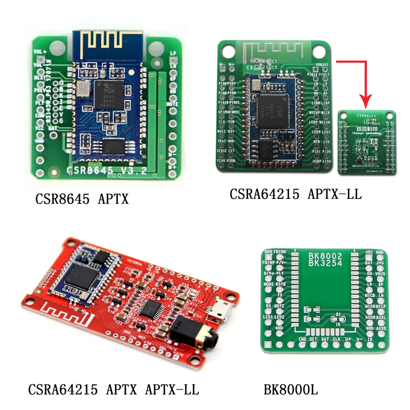 CSR8645 усилительная плата Bluetooth модуль bluetooth аудиоресивер V4.0 AUX APTX|Аксессуары для MP3