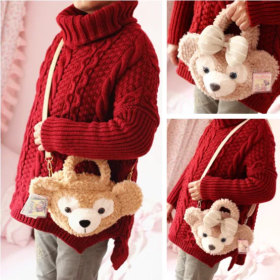 

Duffy плюшевая сумка аниме Duffy Bear сумка через плечо Can Aida Fei Mei Shirley Bear Duffy Bear маленькая сумка-мессенджер сумка через плечо
