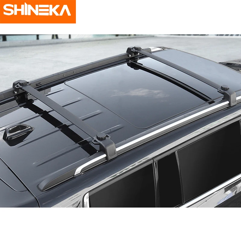 

SHINEKA Roof Racks For Jeep Patriot 2011-2016 Car Roof Luggage Bracket Roof Rack Rails Bars Cross Bars for Jeep Compass 2017+