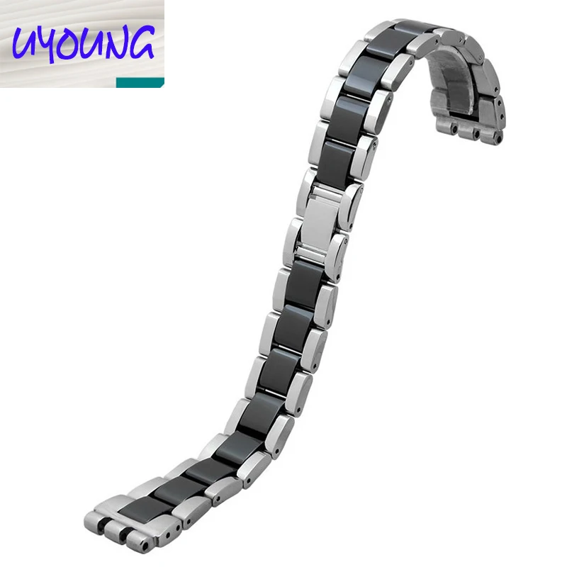 Сменные ремешки для часов из нержавеющей стали и керамики Ширина 17 мм|watch