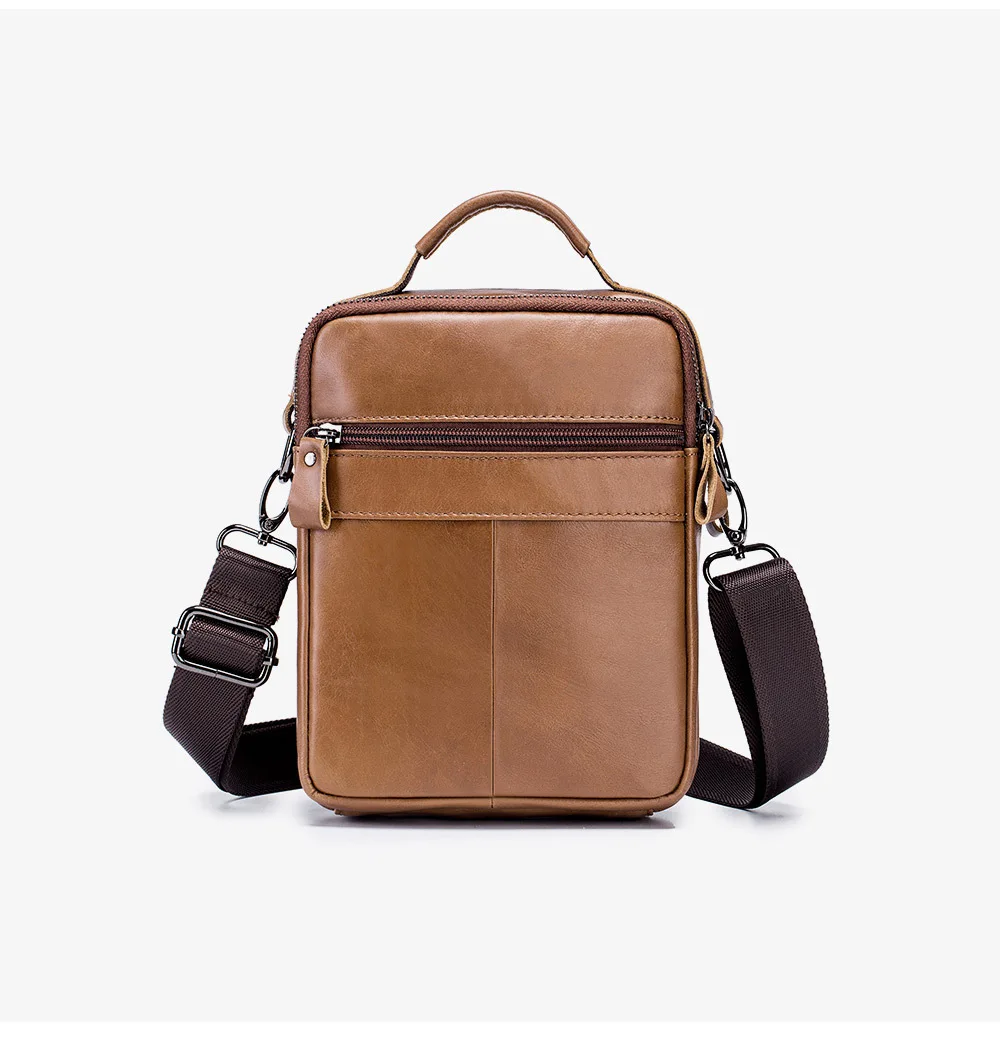 Men's Briefcase Bags For Laptop Man Business Bag Genuine Leather Handbags High Quality Leather Office Shoulder Bags Tote for Men