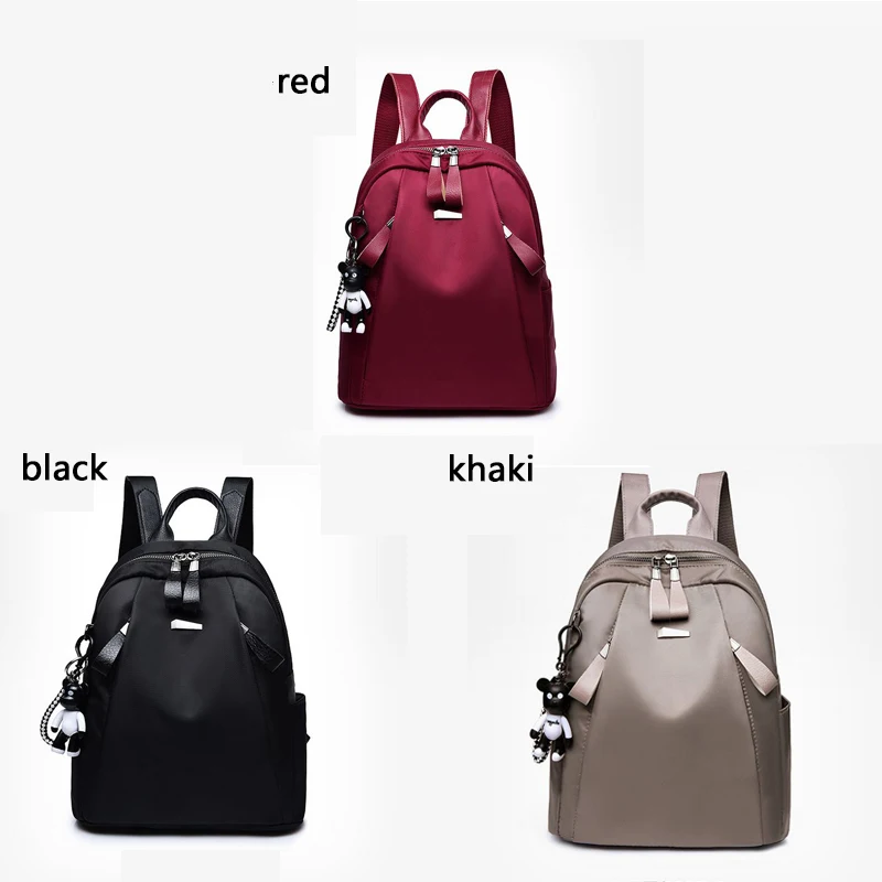 Mochilas mujer Горячая новинка Ткань Оксфорд Водонепроницаемая Студенческая сумка