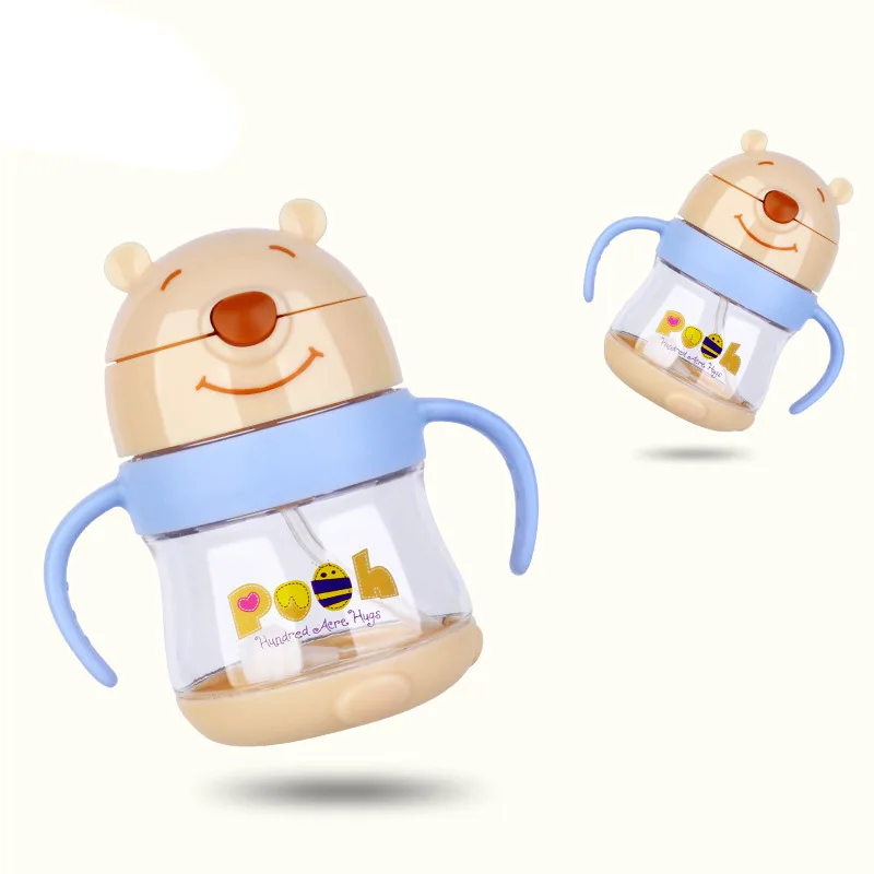 2019 disney для питья дети мультфильм Винни Пух чашки Baby анти дроссель осень Сиппи