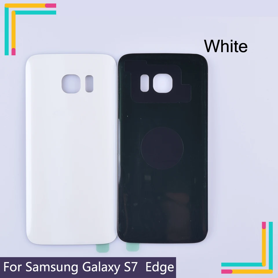 Новинка для samsung Galaxy S7 S7edge Задняя стеклянная батарея чехол Замена G930 G935 |
