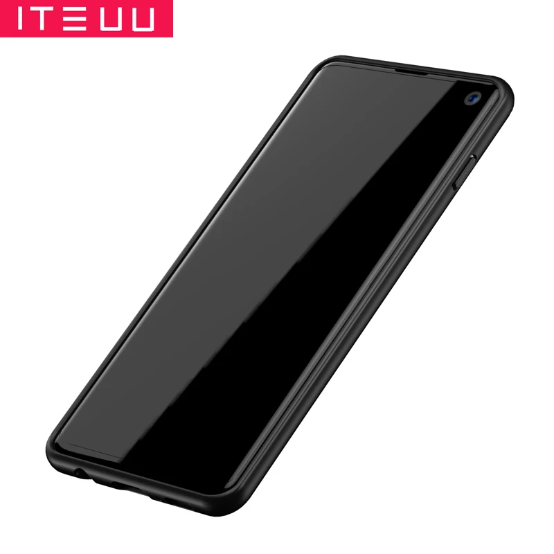 ITEUU противоударный Прозрачный чехол для samsung S10 S10 Plus S10E чехол s TPU акриловая прозрачная задняя крышка для samsung S10 S10PLUS S10E