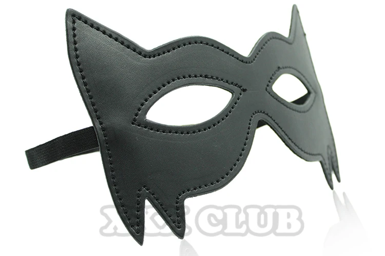Флирт-маска Тьерри кожаная для взрослых игр наряд мастер королевы раб