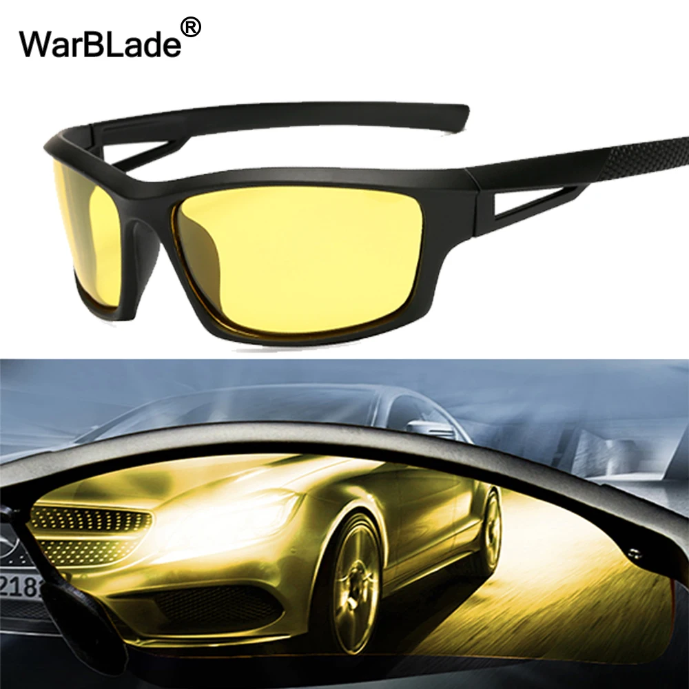 WarBLade 2020 новые модные поляризационные очки ночного видения для мужчин фирменный