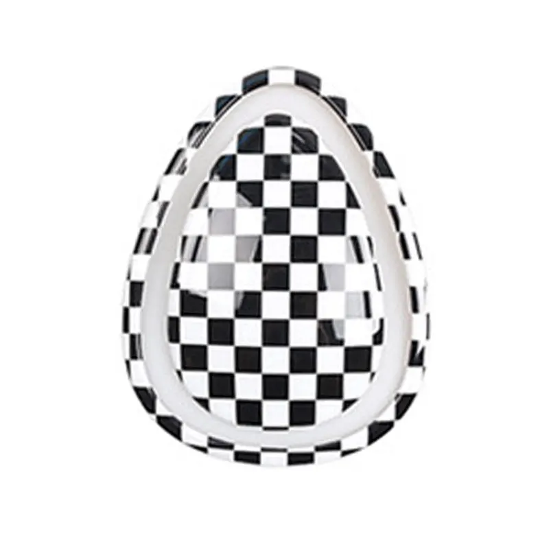 CHECKER KJAUTOMAX воздушный выход украшения крышка для Mini Cooper F54 F55 F56 Автомобиль Стайлинг ABS аксессуары - Название цвета: CHECKER