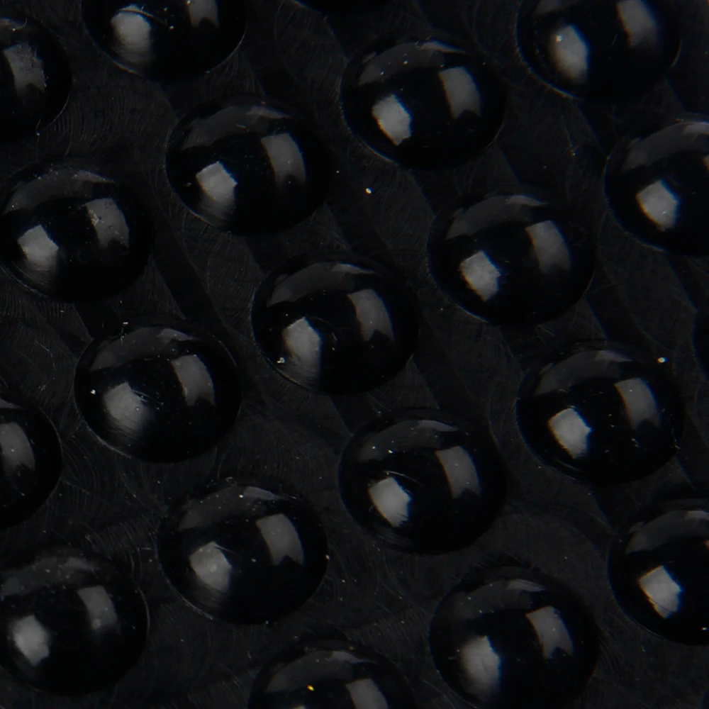 200 шт черные Силиконовые самоклеющиеся резиновые ножки полукруг бамперы