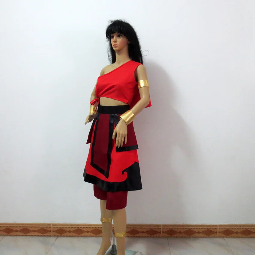 Аватар: Последний Воздушный Бандер Катара Рождественская вечеринка униформа на