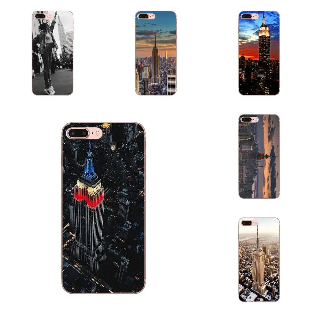 Мягкие чехлы из ТПУ для LG Nexus 5 5X G2 G3 mini spirit G4 G5 G6 K4 K7 K8 K10 2017 V10 V20 V30 Stylus New York Empire State