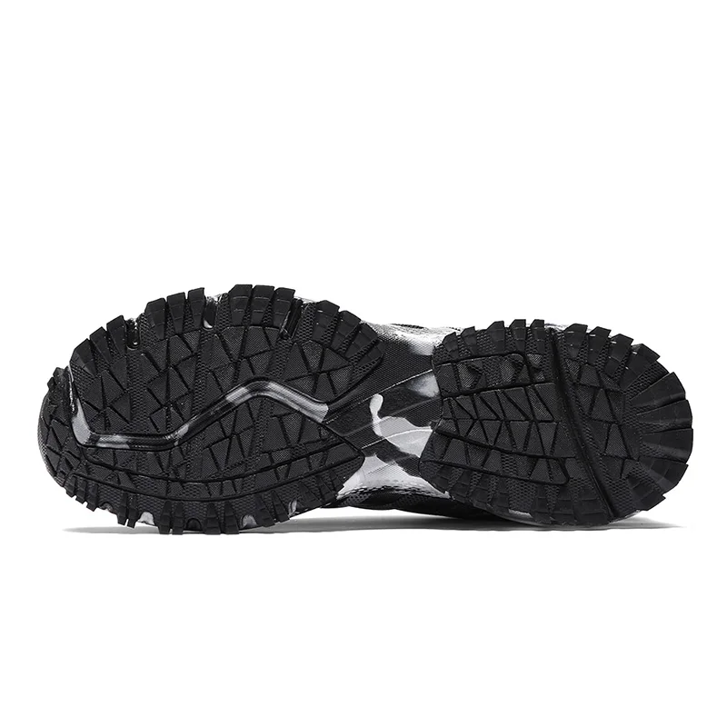 SUROM Plus size 36-47 Men's Casual Shoes Lace up Fashion Camouflage Pattern Unisex Couple's Sneakers | Обувь