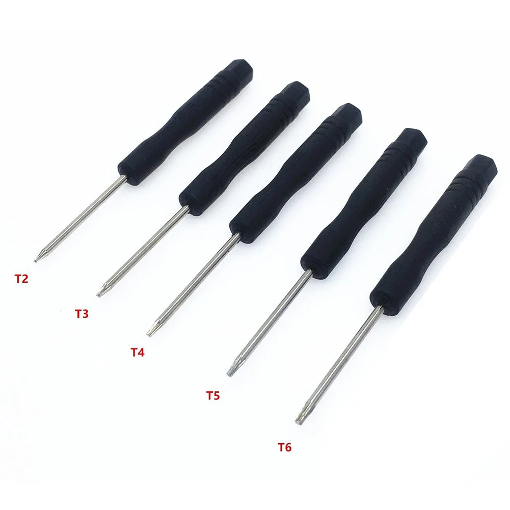 

5pcs/set screwdriver Portable Home Mini T2 T4 T5 T6 Torx Screwdriver Kits Repair For Mobile Phones repairing Hand Tools