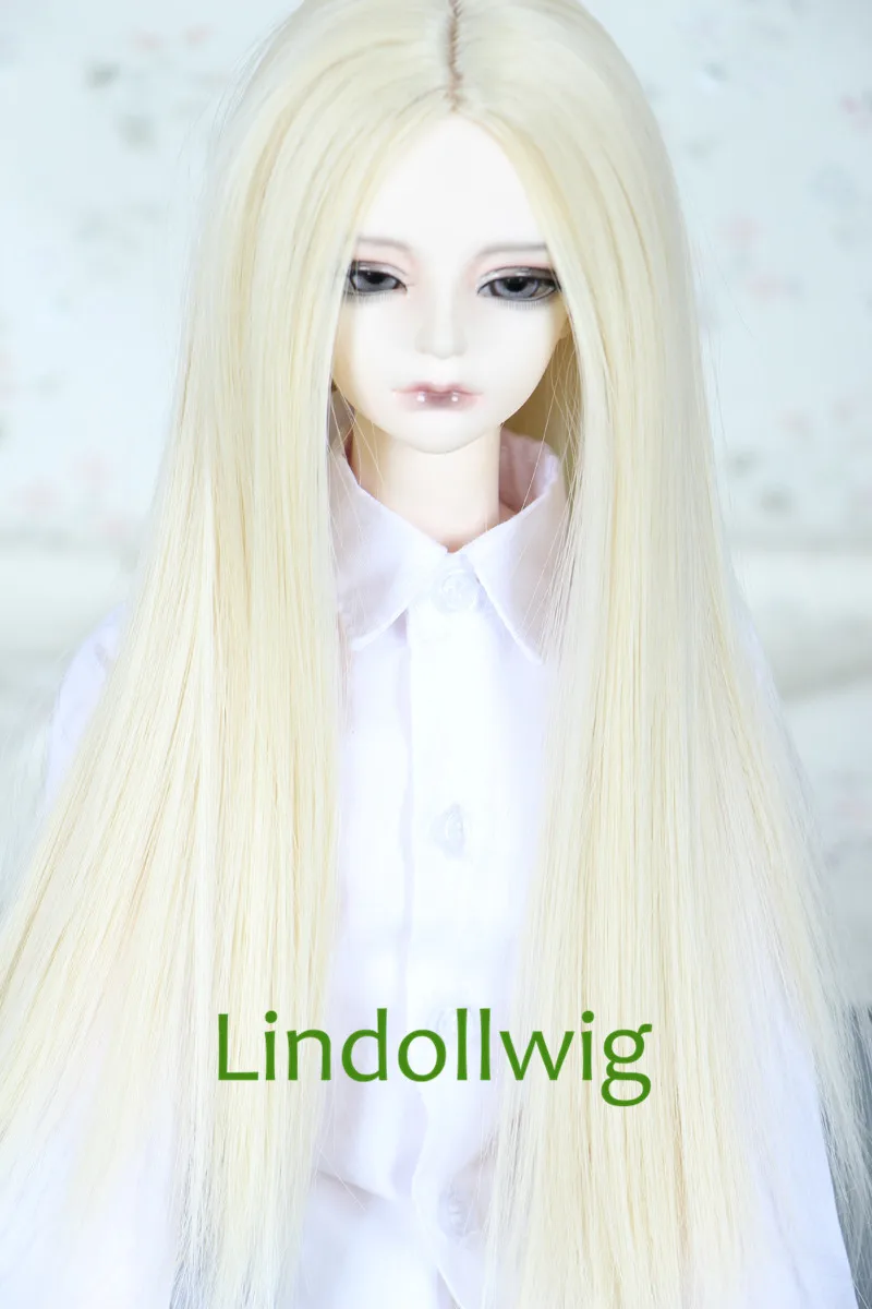1/3 BJD Wig Pullip Dal DD SD LUT Dollfie Doll 8-9 inch Long Blonde | Игрушки и хобби