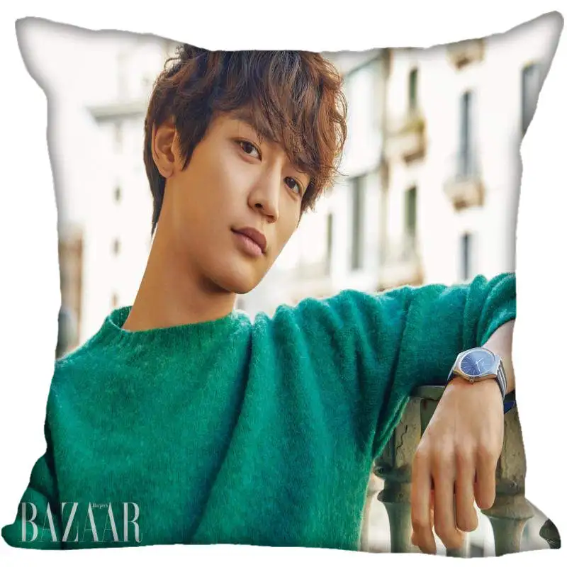 Новинка наволочки KPOP Choi Minho с принтом квадратная шелковая наволочка домашние