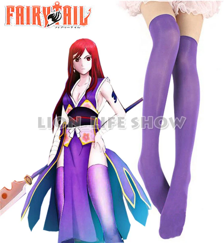 Biamoxer Сказочный хвост Titania Erza Scarlet Forever Empress Armor чулки аксессуар для