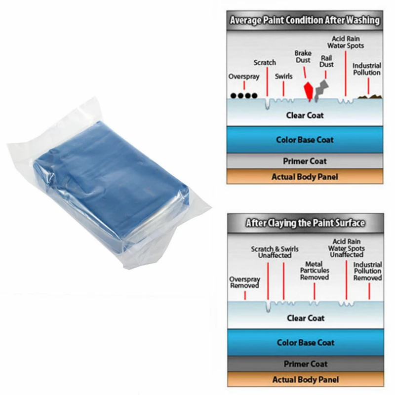 Глина для чистки автомобиля грузовика 4 шт. 100 г|cleaner|cleaner claycleaner car |