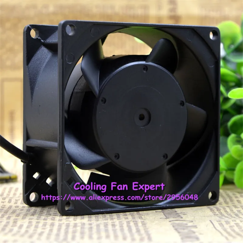 UF 80A11 BWH Вентилятор охлаждения высокой температуры AC 115V 12 W/9 W 8038 8cm 80*80*38mm 2 провода