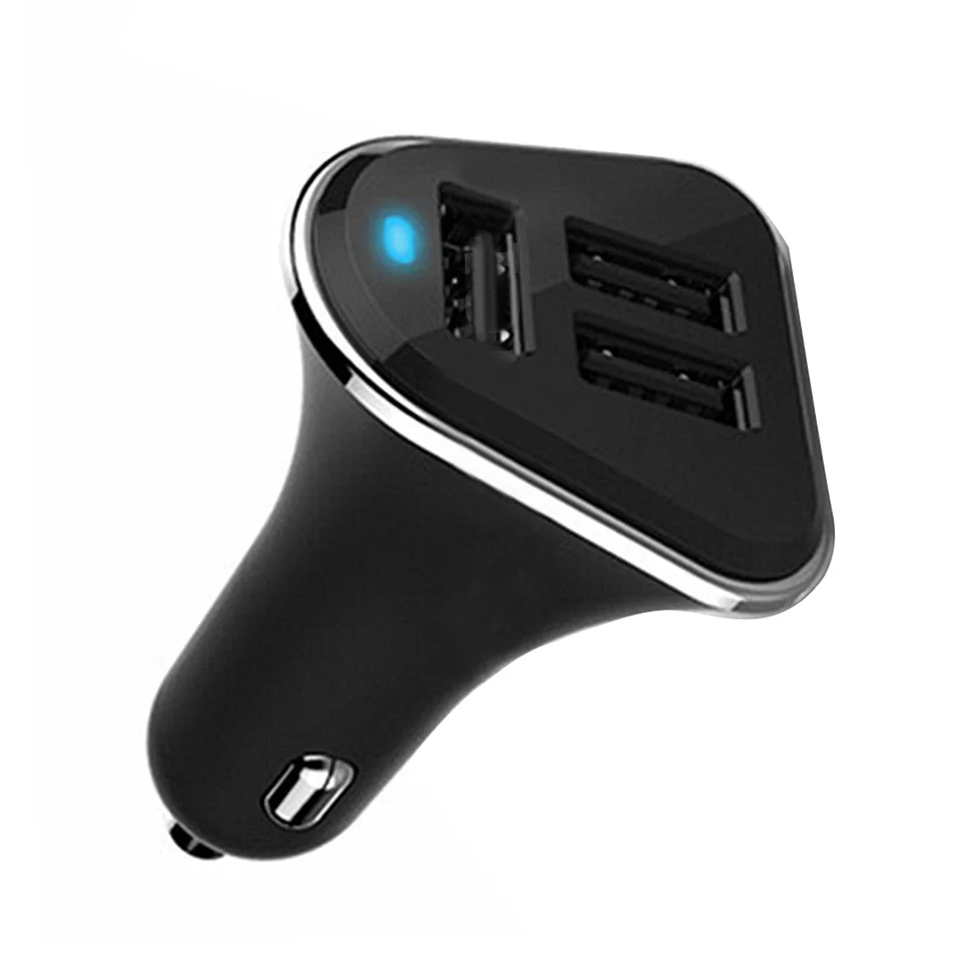 3 Порты и разъёмы Dual USB 12 В 24 LED универсальный в автомобиль гнездо прикуривателя